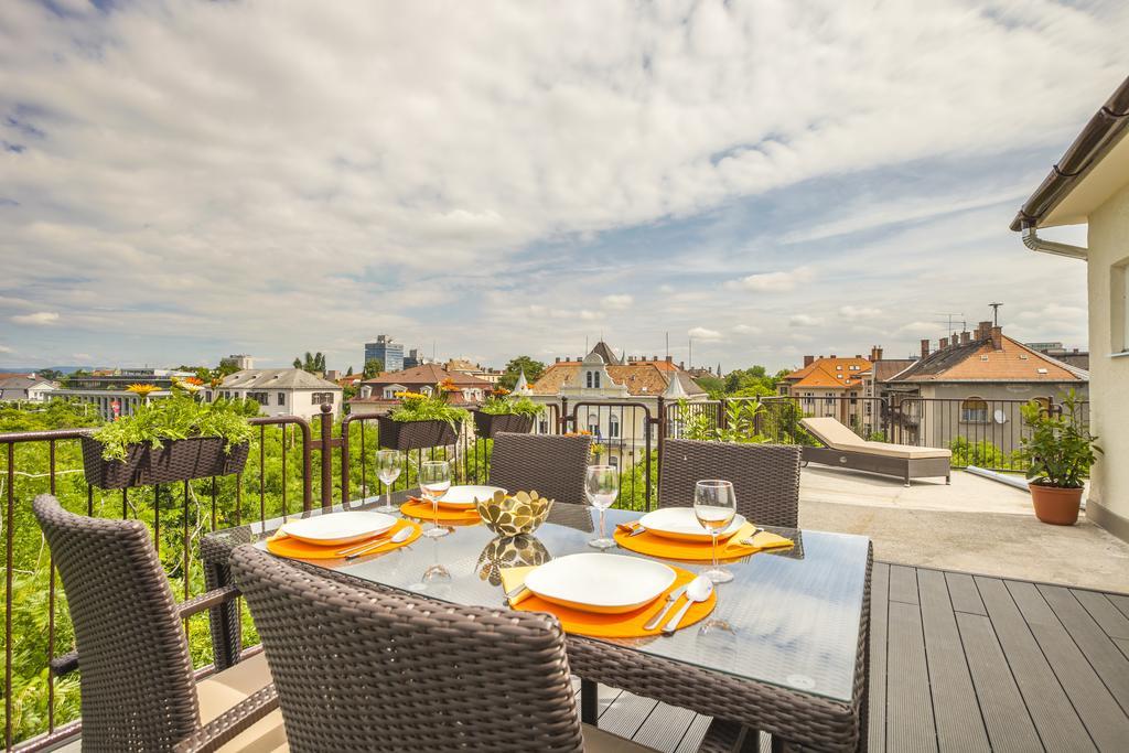 Terrace Apartments At City Park Budapest Eksteriør bilde
