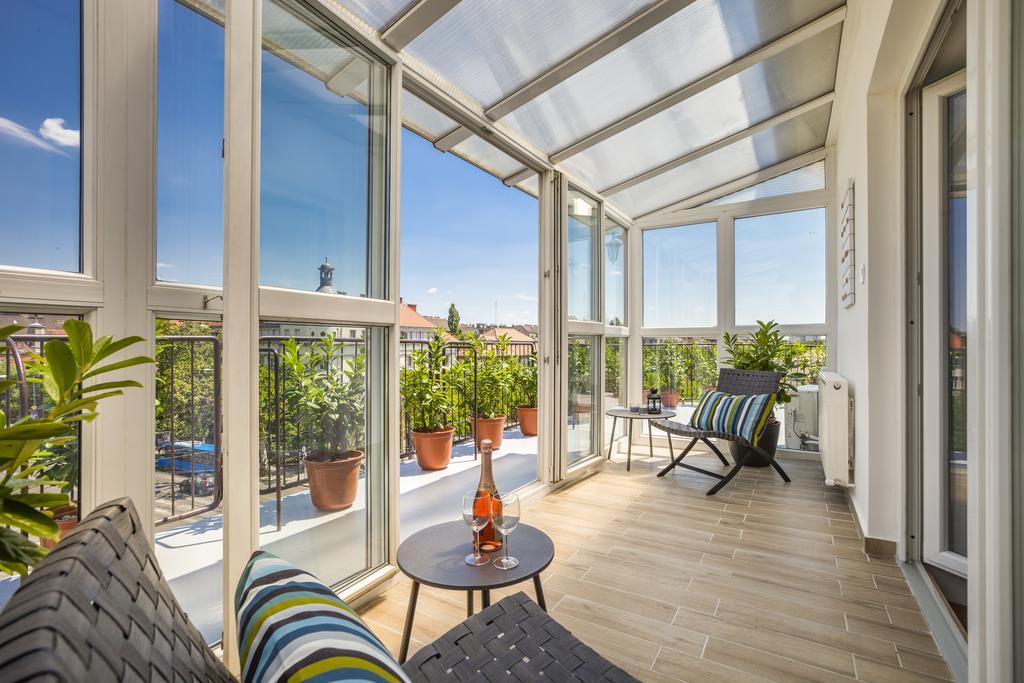Terrace Apartments At City Park Budapest Eksteriør bilde