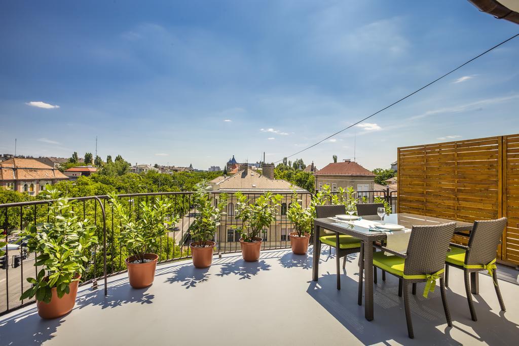 Terrace Apartments At City Park Budapest Eksteriør bilde