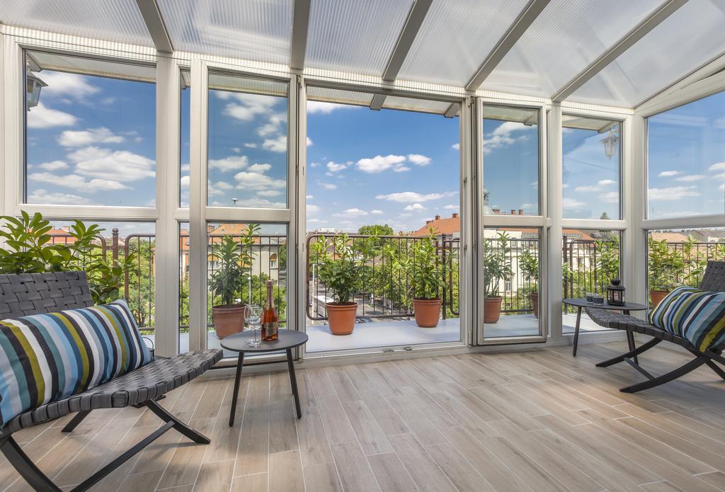 Terrace Apartments At City Park Budapest Eksteriør bilde