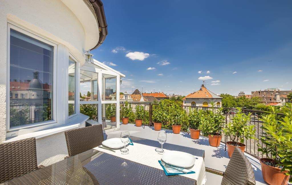 Terrace Apartments At City Park Budapest Eksteriør bilde