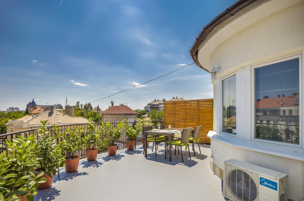 Terrace Apartments At City Park Budapest Eksteriør bilde